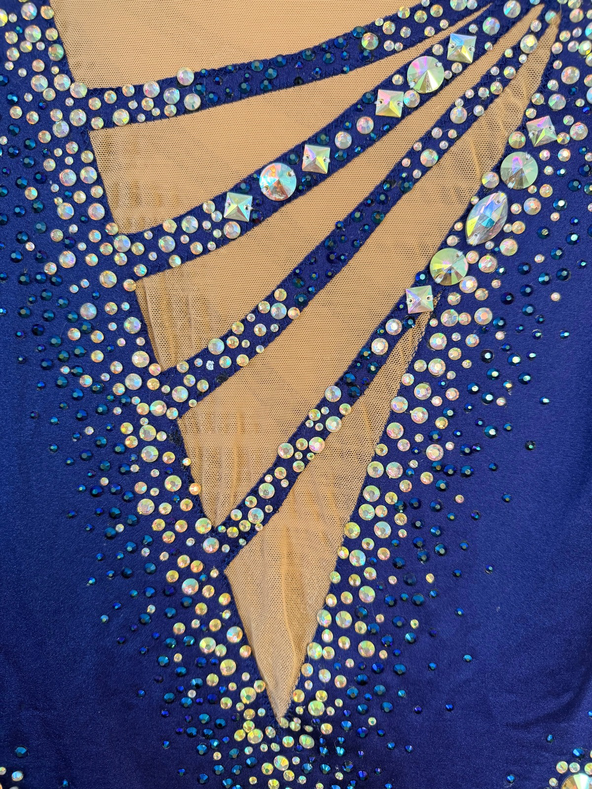 JUSTAUCORPS BLEU LINES